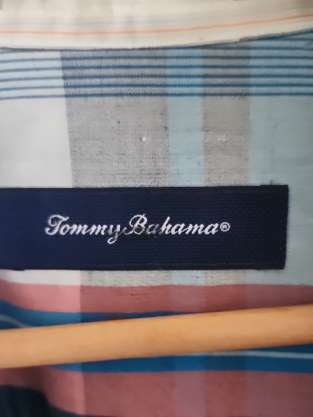 Tommy Bahama Island Zone Silk Blend Plaid Camp Shirt XL Tropical Coastal Preppy - Picture 2 of 9